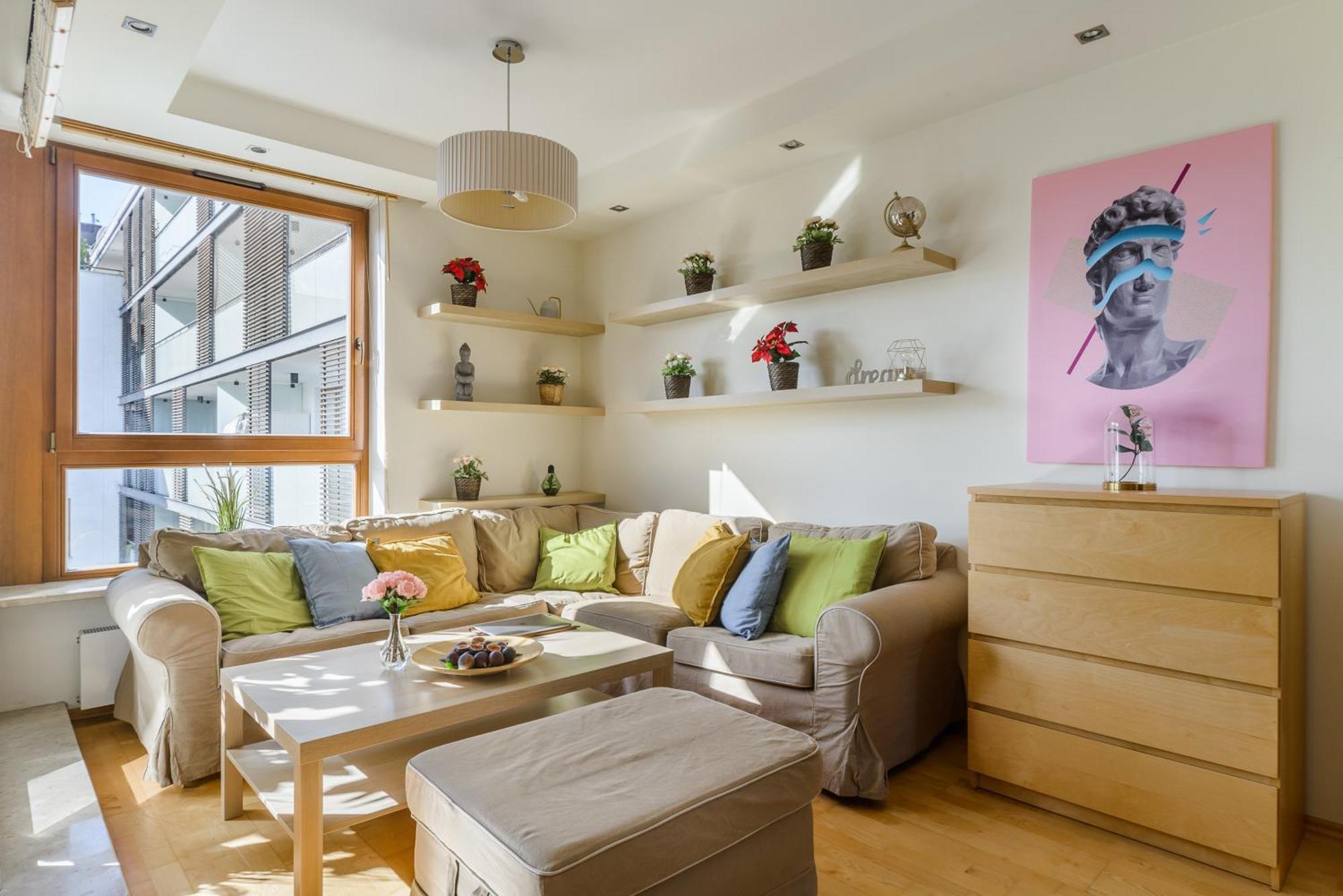 Lumina Apart With A Large Balcony Near Presidential Palace And River 바르샤바 외부 사진